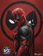 Comic Art One Of A Kind Acrylic Painting/ Deadpool