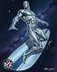 Comic Art One Of A Kind Acrylic Painting/ The Silver Surfer Iii