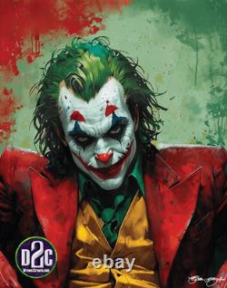 Comic Art One of a Kind Painting/ The Joker