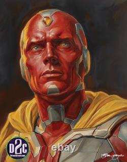 Comic Art One of a Kind Painting /The Vision