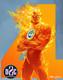 Comic Art One Of A Kind Painting Of The Human Torch