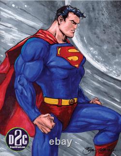 Comic Art One of a Kind / Superman