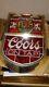 Coors Beer Sign Antique One Of A Kind Large 17x12