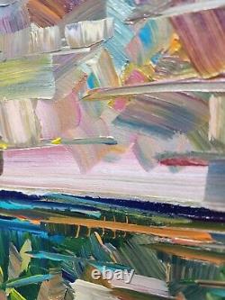 Corbellic Impressionism 12x9 River Creek Landscape Collectible Canvas Art Nr