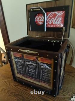 Counter/Bar Top Jack & Coke Box One of A Kind/ Hand Crafted. NICE? 