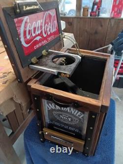Counter/Bar Top Jack & Coke Box One of A Kind/ Hand Crafted. NICE? 