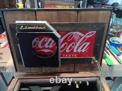 Counter/Bar Top Jack & Coke Box One of A Kind/ Hand Crafted. NICE? 