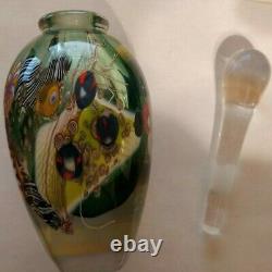 Crafted Glass Perfume Bottle by Wes Hunting Studio One of a Kind