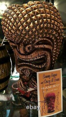 Crazy AL Tiki SAM KU AP Sammy's Beach Bar Rum Deluxe, ONE of a KIND MUG