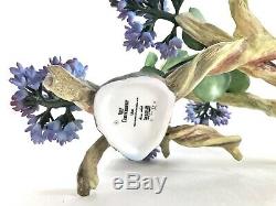 Custom Colored ONE OF A KIND Connoisseur of Malvern Bone China Lilac Branch