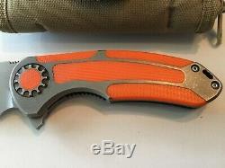 Custom David Curtiss Knives Medium F3 One Of a Kind Flipper Folder Knives