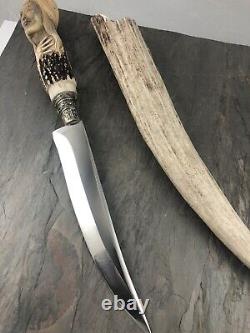 Custom Elvira Style Handmade Knife One Of A Kind