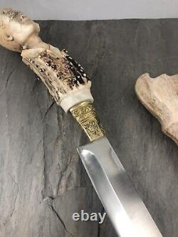 Custom Frankenstein Knife Handmade One Of A Kind Famous Monsters