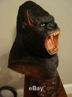 Custom King Kong Statue Bust One Of A Kind