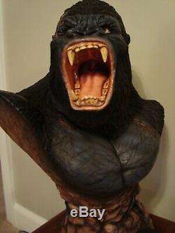 Custom King Kong Statue Bust One Of A Kind