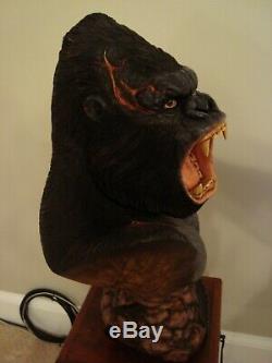 Custom King Kong Statue Bust One Of A Kind