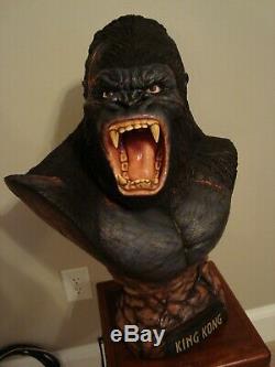 Custom King Kong Statue Bust One Of A Kind