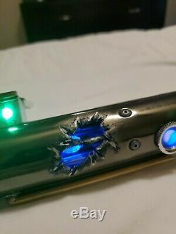 Custom Lightsaber Hilt One of a kind Neopixel / Proffie Crystal reveal