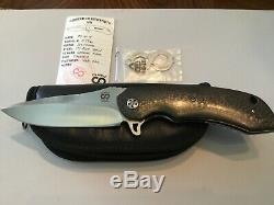 Custom Olamic Tactical Wayfarer One of a Kind Flipper Folder Knife