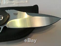 Custom Olamic Tactical Wayfarer One of a Kind Flipper Folder Knife