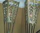 Custom One Of A Kind Pair Vintage Brass Torchiere Floor Lamps Local Pick Up