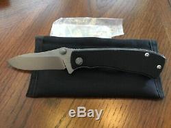 Custom Prototype One of a Kind Red Blade Knives Flipper Folder Knife