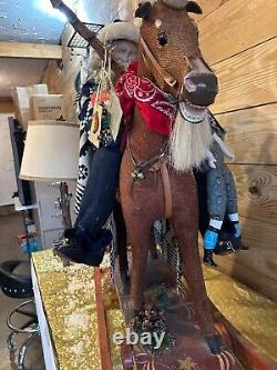 Custom Santas one of a kind. Handcrafted Santas made by a locally famous artist