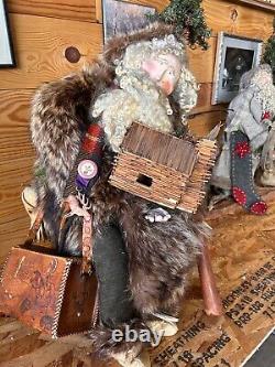 Custom Santas one of a kind. Handcrafted Santas made by a locally famous artist