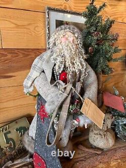 Custom Santas one of a kind. Handcrafted Santas made by a locally famous artist