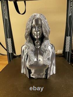 Custom Silver Statue Of Loved One 1 of A Kind Impress The Ones You Love