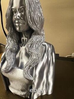 Custom Silver Statue Of Loved One 1 of A Kind Impress The Ones You Love