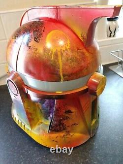Customised Star Wars Clone Trooper Electronic Helmet. One of a kind