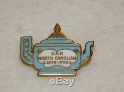 Dar North Carolina 100th Anniversary Pin Very Rare One Of A Kind Listing
