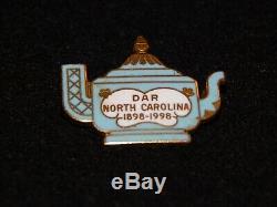 Dar North Carolina 100th Anniversary Pin Very Rare One Of A Kind Listing