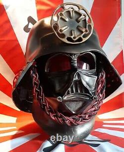 Darth vader helmet starwars 1.1 scale life size samurai version one of a kind