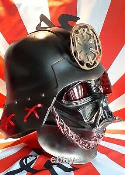 Darth vader helmet starwars 1.1 scale life size samurai version one of a kind