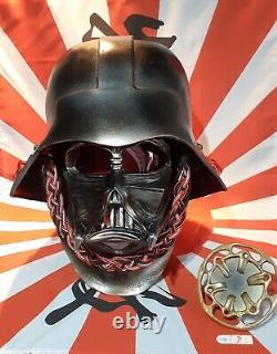 Darth vader helmet starwars 1.1 scale life size samurai version one of a kind