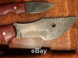 Dave Beck Tracker Survival Knife one of a kind companion set with extras
