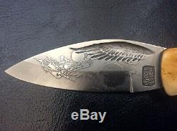 David Boye Custom One Of A Kind Hand Made Folding Knife
