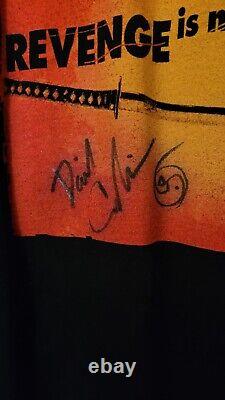 David Carradine 2004 Signed Autographed Kill Bill Shirt Tarantino One Of A Kind