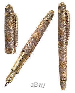 David Oscarson Diamond Seaside Fountain Pen One of a Kind
