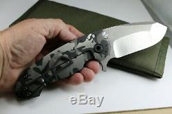 Direware Solo NEW One Of Kind S110V Steel WIth Box Mesh Radical Camo