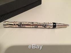 Disney Mickey Mouse Silver Overlay Golfing Pen Extremely Rare One Of A Kind