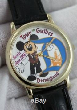 Disney ONE OF A KIND Disneyland Tour Guides Concept Art Mickey Watch, ONLY ONE
