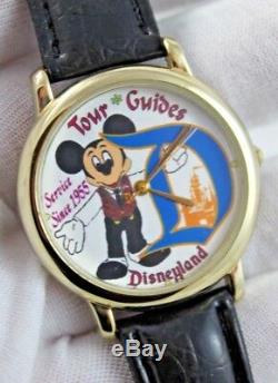 Disney ONE OF A KIND Disneyland Tour Guides Concept Art Mickey Watch, ONLY ONE