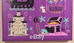 Disney WonderGround One of A Kind Giclee on Canvas New Orleans Square Ben Burch