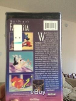 Disney's Fantasia VHS, with GOLD LEAF MISPRINT! One of a kind, FACTORY sealed