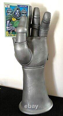 Doctor Doom Collector's Item-Sculpted Wood Arm, One of a Kind