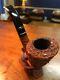 Don Carlos Calabash Two Note Rusticated One Of A Kind Fatta A Mano Italian Rare