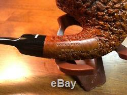 Don Carlos Calabash Two Note Rusticated One of a Kind Fatta a Mano Italian RARE